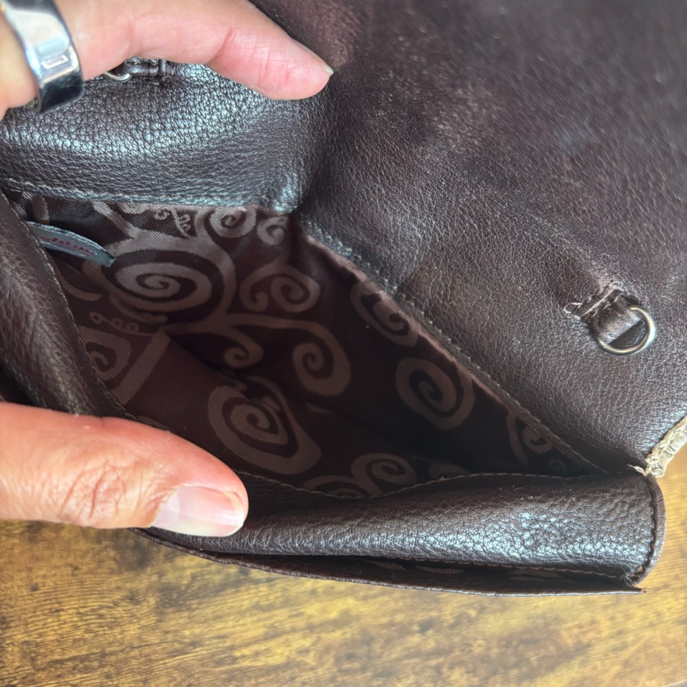 Brighton Large Wallet Python Snake Print Leather … - image 6